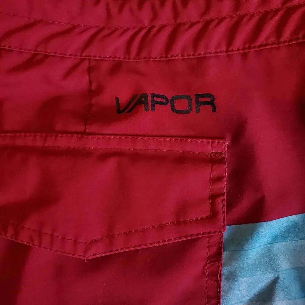 Body Glove Men's Vapor Red Blue Swim Trunks Board Shorts